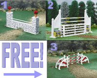 Breyer Model Horses -  Jumps 3 for 2 Special Offer!